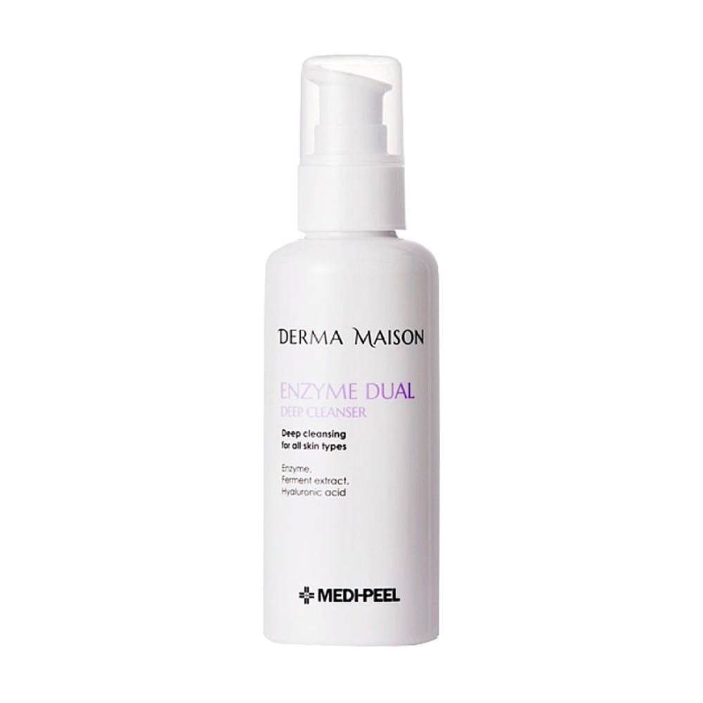 Пінка для глибокого очищення обличчя Medi-Peel Derma Maison Enzyme Dual Deep Cleanser з ензимами, 150 мл