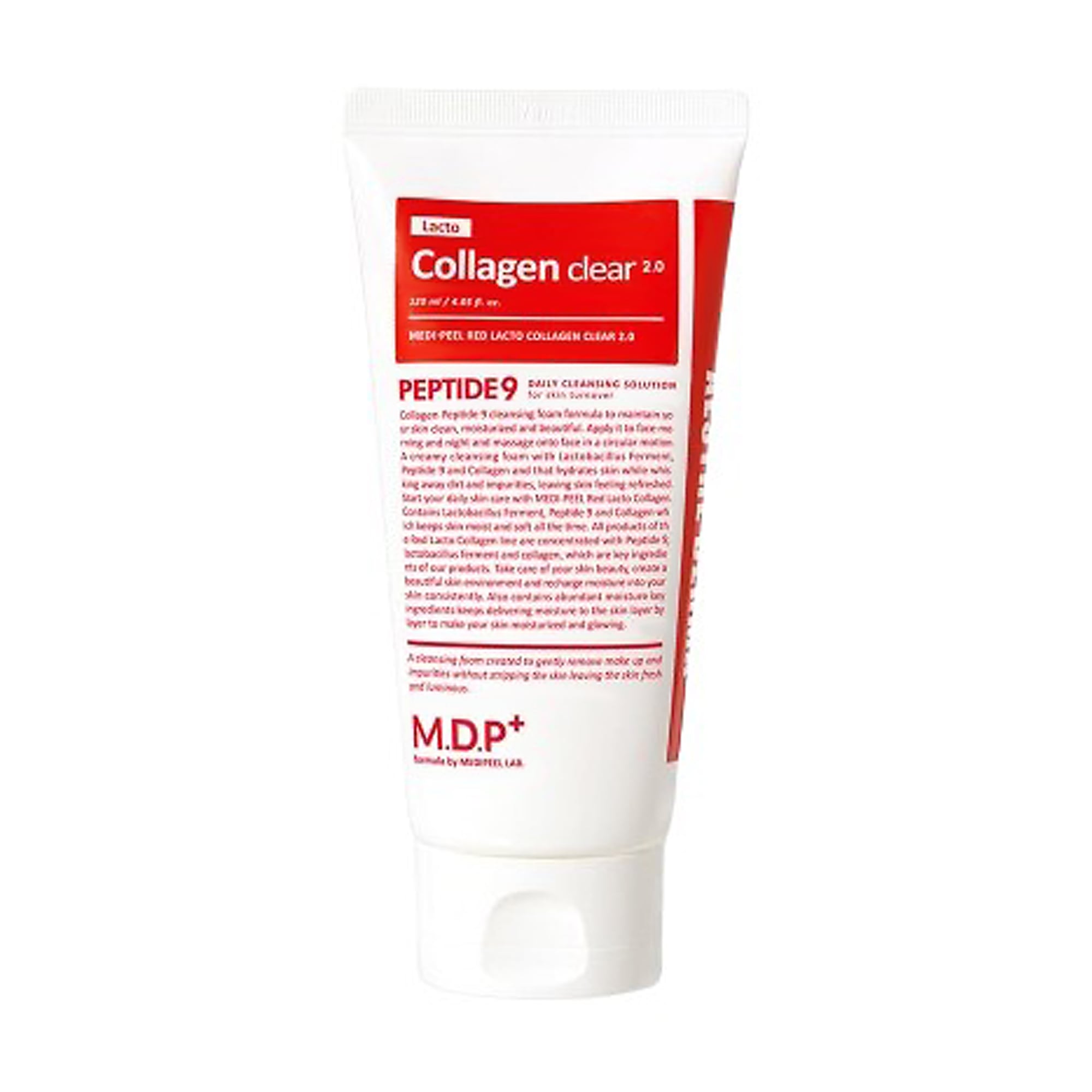 Пінка для вмивання Medi-Peel Red Lacto Collagen Clear 2.0. з колагеном та пробіотиками, 120 мл